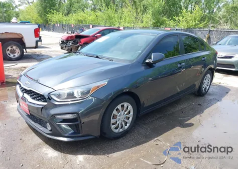 2020 Kia Forte Fe from USA, damaged, VIN 3KPF24AD7LE144332